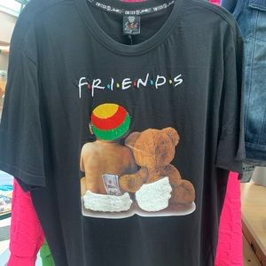 Graphic textured Tees